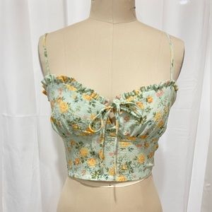 Love Tree,Shandya Sweetheart Cropped Cami.